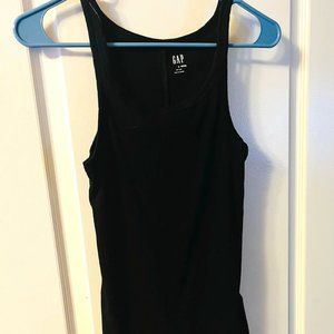 Gap Women's Rib Tank Top Black Size S-Petite